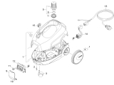 KÄRCHER Ersatzteile Dampfreiniger SC 1133 *EU 1.512-281.0 Gehaeuse
