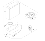 KÄRCHER Professional Ersatzteile Bodenreiniger BDP 55/1900 W Bp 1.384-244.0 Batterie Schnellladeset (2.642-558.0)