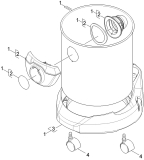 KÄRCHER Ersatzteile Nasstrockensauger WD 3.800 M Ecologic *EU-I 1.629-700.0 Behaelter