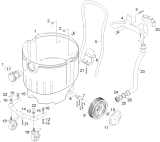 KÄRCHER Professional Ersatzteile Sauger NT 65/2 Ap EU 1.667-291.0 Behaelter Einzelteile