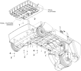 KÄRCHER Professional Ersatzteile Sauger CV 60/2 RS Bp Pack 1.011-028.0 Pedal Befestigung