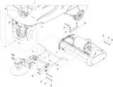 KÄRCHER Professional Ersatzteile Sauger CV 60/2 RS Bp 1.011-027.0 Halterung Seitenbesen Bodenkopf