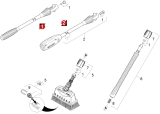 KÄRCHER Ersatzteile Hochdruckreiniger K 2.220 Balcony Tchibo *EU 1.671-810.0-B Strahlrohr