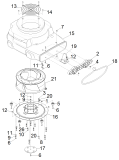 KÄRCHER Professional Ersatzteile Luftgeblaese AB 20 CUL 1.004-047.0 Gehaeuse Motor