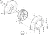 KÄRCHER Professional Ersatzteile Hochdruckreiniger Heisswasser HDS 8/18 -4C Basic EU 1.174-217.0 Geblaese