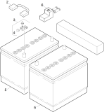 KÄRCHER Professional Ersatzteile Bodenreiniger B 40 1.533-210.2 Batteriesatz 76 Ah