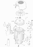 KÄRCHER Professional Ersatzteile Hochdruckreiniger Kaltwasser HD 6/13 C Plus EU 1.514-250.0 Motor