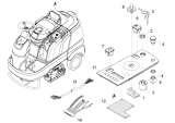 KÄRCHER Professional Ersatzteile Bodenreiniger B 90 R (DISC) MIT SCHNELLER BATTERIEKIT 9.398-359.0 Bedienpult