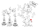 KÄRCHER Professional Ersatzteile Bodenreiniger B 90 R 1.161-000.2 Bodenkopf BD 65