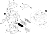KÄRCHER Professional Ersatzteile Sauger T 15/1+ ESB28   EU 1.355-230.0 Gehaeuse