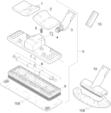 KÄRCHER Professional Ersatzteile Dampfer DE 4002 EU 1.092-103.0 Buersten