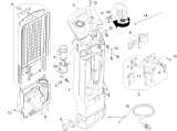 KÄRCHER Professional Ersatzteile Sauger CV 30/1 9.398-643.0 Geraet Teil oberer