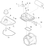 KÄRCHER Professional Ersatzteile Hochdruckreiniger Kaltwasser HD 605 Classic EU 1.118-865.0 E-Kasten