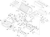 KÄRCHER Professional Ersatzteile Kehrmaschinen KM 105 0 Kehrwalzenkasten Verbrenner KM 105_1xx