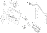 KÄRCHER Professional Ersatzteile Hochdruckreiniger Heisswasser HDS-E 3.3/25-4 M Ec 24KW 1.030-902.0 Instrumententafel