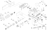 KÄRCHER Professional Ersatzteile Hochdruckreiniger Kaltwasser HD 10/15-4 Cage Food EU-I 1.353-908.0 Zylinderkopf kpl. HD 10/15-4Cage Food TR