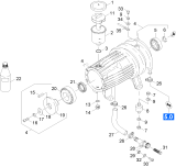 KÄRCHER Professional Ersatzteile Hochdruckreiniger Heisswasser HDS 9/16-4 ST GAS EU-I 1.251-900.0 Motor