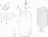 KÄRCHER Professional Ersatzteile Hochdruckreiniger Heisswasser HDS 8/18-4 MX EU-I 1.077-650.0 Heizschlange