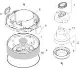 KÄRCHER Professional Ersatzteile Sauger T 7/1 EU 1.527-144.0 Saugturbine