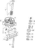 KÄRCHER Professional Ersatzteile Hochdruckreiniger Kaltwasser HD 7/10 CXF EU-I 1.151-906.0 Geradschubfuehrung