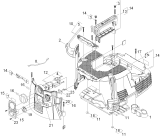 KÄRCHER Professional Ersatzteile Sauger GAS 35 L AFC EU 1.402-200.0 Haube