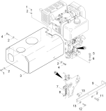 KÄRCHER Professional Ersatzteile Hochdruckreiniger Kaltwasser HD 1050 De 1.810-973.0 Haube