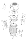 KÄRCHER Professional Ersatzteile Hochdruckreiniger Kaltwasser HD 2.3/14 C Ed Food 1.150-912.0 Motor