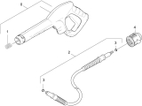 KÄRCHER Ersatzteile Hochdruckreiniger K 2.38 M 1.601-180.0-B Handspritzpistole