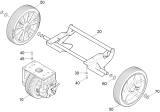KÄRCHER Professional Ersatzteile Bodenreiniger B 150 R Bp 9.398-843.0 Fahrantrieb B150R Hengye
