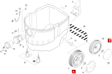 KÄRCHER Professional Ersatzteile Sauger REMS Pull M 1.184-873.0 Behaelter Einzelteile