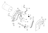 KÄRCHER Professional Ersatzteile Bodenreiniger B 250 R 1.480-231.2 Antrieb Buerstenkopf