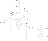 KÄRCHER Professional Ersatzteile Bodenreiniger Buerstenkopf R 120 S Abweiser links kpl. 2.763-034.0