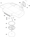 KÄRCHER Professional Ersatzteile Bodenreiniger B 200 R 1.246-230.2 Deckel kpl.