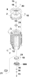 KÄRCHER Professional Ersatzteile Hochdruckreiniger Kaltwasser HD stationaer 1.524-500.2 Motor kpl. HD 7/16-4ST 400V