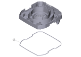 KÄRCHER Professional Ersatzteile Sauger FEIN Dustex 25L EU 1.378-300.0 Gehaeuse Grundplatte kpl.