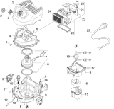 KÄRCHER Ersatzteile Nasstrockensauger WD 4 Premium Car *EU-I 1.348-160.0 Geraet Einzelteile