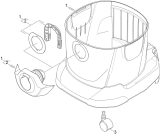 KÄRCHER Ersatzteile Nasstrockensauger WD 4 Car *EU-II 1.348-116.0 Behaelter
