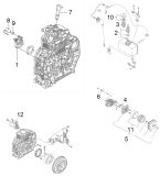 KÄRCHER Professional Ersatzteile Kehrmaschinen KM 105 0 Dieselmotor