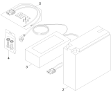 KÄRCHER Professional Ersatzteile Bodenreiniger BR 55/40 RS Bp Pack 1.006-129.0 Batterie Schnellladeset II 36V/58Ah
