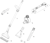 KÄRCHER Professional Ersatzteile Spruehextraktion Puzzi 8/1 C with hand nozzle EU 1.100-225.0 Zubehoer