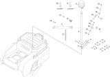 KÄRCHER Professional Ersatzteile Kehrmaschinen KM 90/60 R BP Pack Adv Edition ABS Rundumkennleuchte KM 90/60 R Adv 1.047-307.0