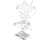 KÄRCHER Professional Ersatzteile Sauger ISS 35 1.184-877.0 Filterruettler