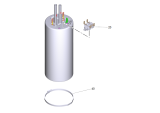 KÄRCHER Professional Ersatzteile Wasserspender WPD 200 Adv. Black  Boiler kpl. 115°C 1.024-937.0