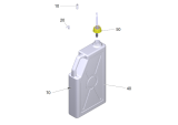 KÄRCHER Professional Ersatzteile Wasserspender WPD Range  Tropfschalenablauf Kanister Standfuß WPD 1.024-920.2