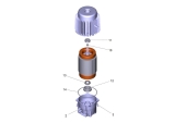 KÄRCHER Ersatzteile Hochdruckreiniger PRO HD 600 *EU 1.520-095.0-A Motor kpl.