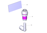 KÄRCHER Professional Ersatzteile Wasserspender WPD Range  Ausstattung Table-Top Spuelventil WPD 1.024-920.2