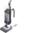 KÄRCHER Ersatzteile Saugbohner PRO BR 400 1.783-218.0 PRO BR 400