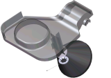KÄRCHER Professional Ersatzteile Bodenreiniger PRO BR 400 1.783-218.0 Schwimmer Ersatz