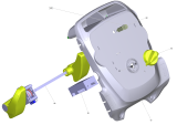 KÄRCHER Professional Ersatzteile Bodenreiniger B 60 W 1.384-020.2 Abdeckung Bedienfeld kpl. B60 Ep