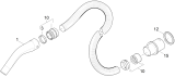 KÄRCHER Professional Ersatzteile Sauger NT 70/1 Tc 1.667-234.0 Saugschlauch Kruemmer NT DN40 4m